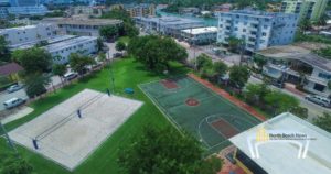Tatum Park New Volleyball Courts North Beach