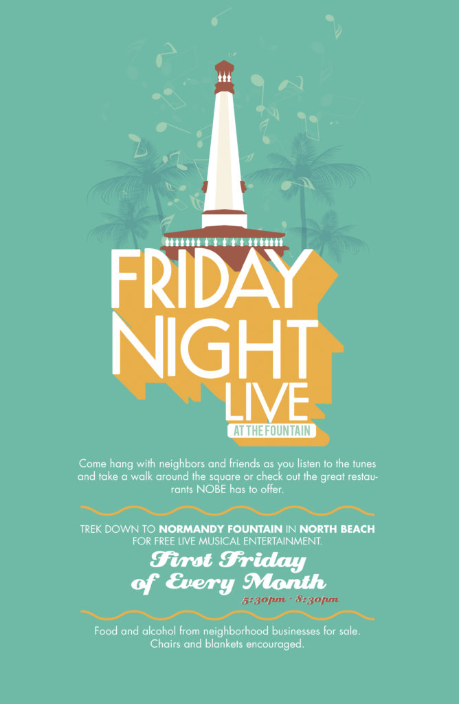 Friday Night Live at Normandy Fountain in North Beach